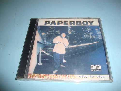 Cd Do Cantor De Hip Hop-paperboy-city To City-1996.