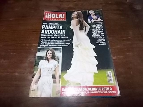 Revista Hola Argentina 42 Pampita Middleton 30/8/11 