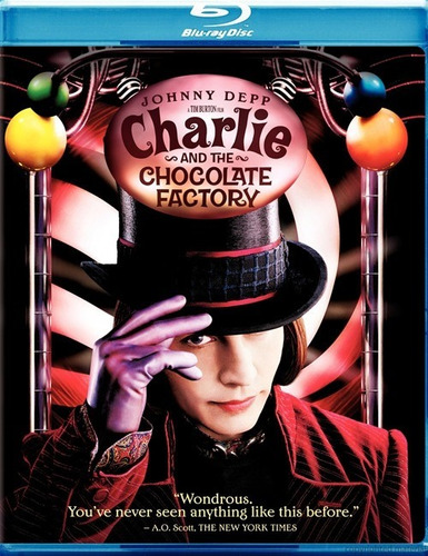 Blu-ray Charlie & The Chocolate Factory / De Tim Burton