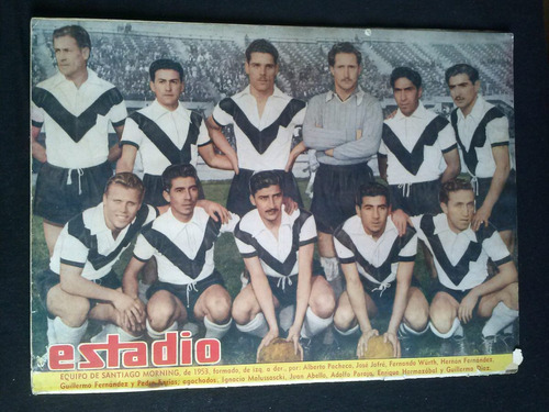 Estadio  N° 160 Team Do Honor U De Chile 8 Junio 1946