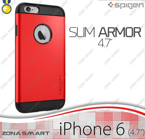 Slim Armor iPhone 6 (4.7 Pulgadas) Funda Spigen Case