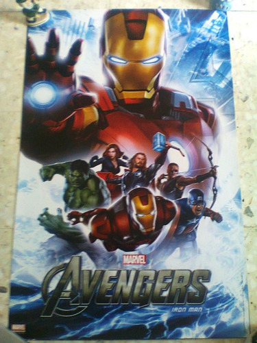 Avengers Poster Modelo1  Marvel Comics