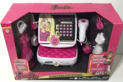 Caja Registradora Barbie Boutique  Intek Tv