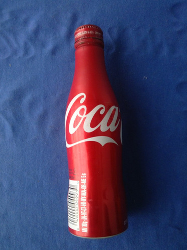 Botella De Coleccion  Coca Cola De Aluminio De 251 Ml Vacia