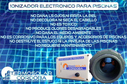 Imagen 4 de 5 de Ionizador Para Piscinas 4 Anodos No Mas Cloro!