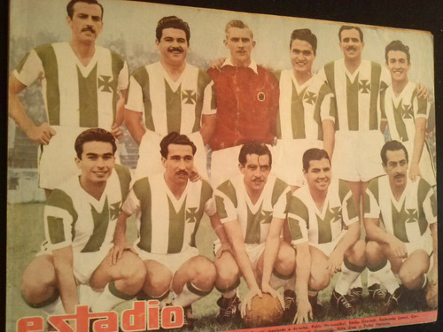 Estadio  N° 426 Equipo Green Cross14 Jul 1951