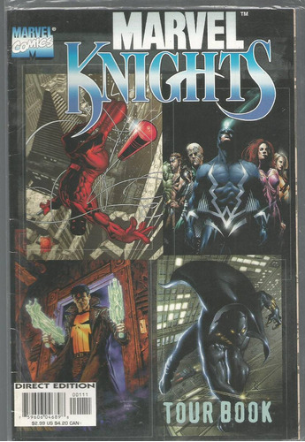 Marvel Knights Tour Book - Bonellihq Cx150 K19
