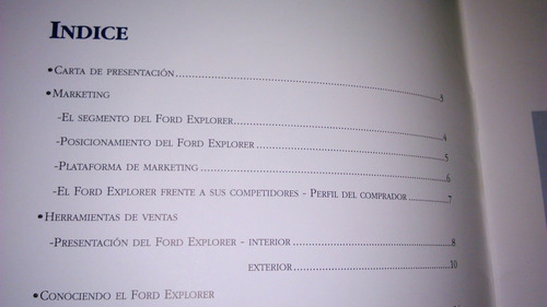 Imagen 2 de 3 de Ford Explorer, Hotei Libros