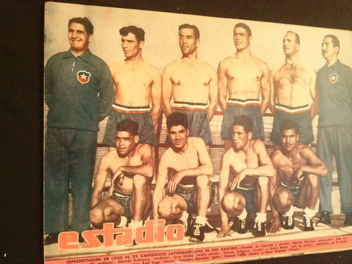 Estadio  N° 189  Equipo Box Amateur 28 Dic 1946