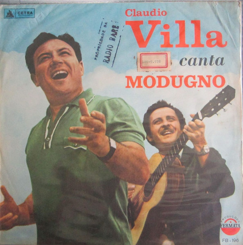 Lp Claudio Villa Canta Modugno