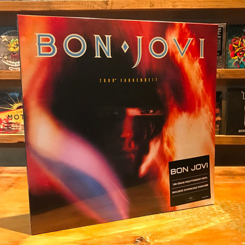 Bon Jovi 7800° Fahrenheit Edicion Vinilo