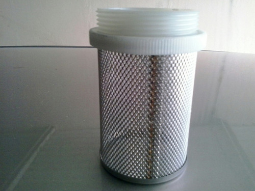 Imagen 2 de 4 de Filtro Rosca Plastica Malla Acero Inox De 2
