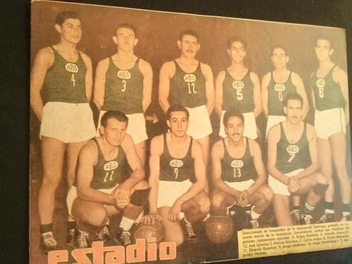 Estadio N° 131 Seleccionado Basquetbol  17 Nov 1945