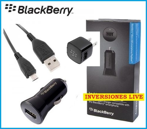 Nuevo Original Blackberry VP-1000 la en-vehículo/Cargador de coche para teléfono ACC-48157-001