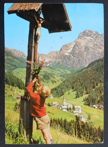 Postal Alpes Suizos Wengen Circulada Desde Italia 1974