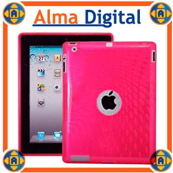 Forro Acrigel Apple iPad 2 3 4 Estuche Goma Manguera