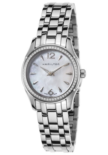 Reloj Luxury Hamilton H32281197  Jazzmaster Diamond Ss White