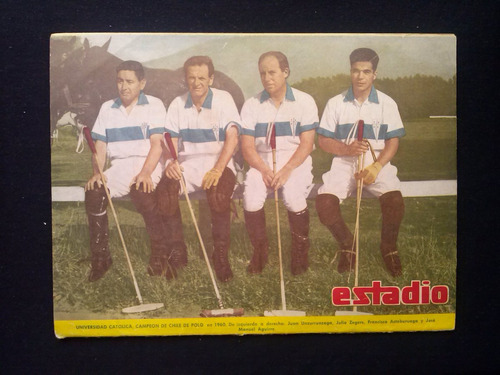 Estadio N° 922  Campeón De Polo  U Católica  26 Ene 1961