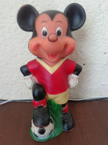 Mickey Mouse Muñeco De Vinil De Los 80s