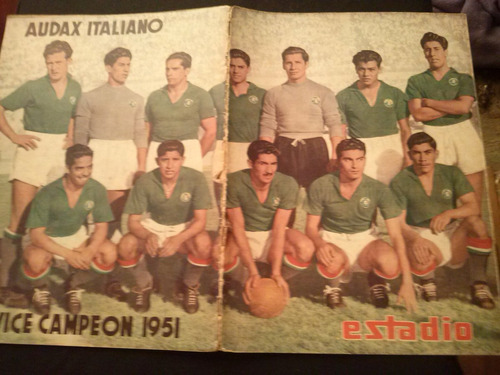 Estadio N° 451  Audax Italiano 5 Ene 1952