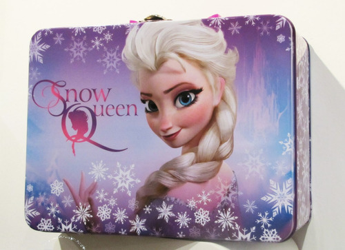 Imagen 1 de 3 de Disney Frozen Lonchera Metalica (nueva) Original Olaf Elsa