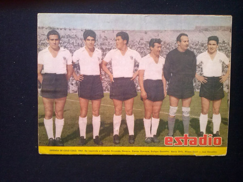 Estadio N° 955 Defensa De Colo Colo Sep 1961