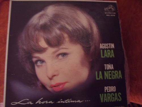 Lp Boleros Agustin Lara,toña La Negra Pedro V,