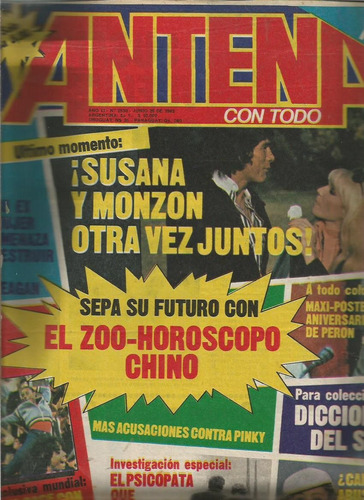 Antena / Nº 2530 / Año 1983 / Susana Y Monzon / A. Aguirre