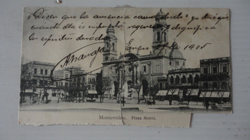Tarjetas Postales Uruguay 1900 Con Solo Valor Histórico