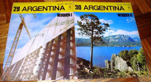 Neuquen Patagonia Argentina 2 Fasciculos Ceal Completos Foto