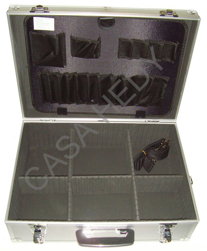 Imagen 2 de 2 de Maletin De Aluminio P/herramientas 46x33x16cm Uso Profesinal