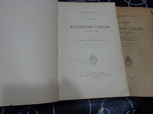 Acuerdos Del Distinguido Cabildo De Bs As
