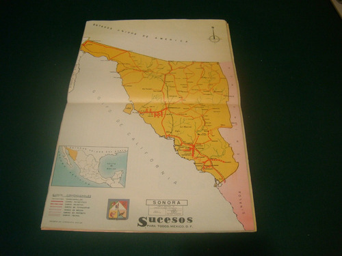 Antiguos Mapas De Estados De La Republica Méxicana