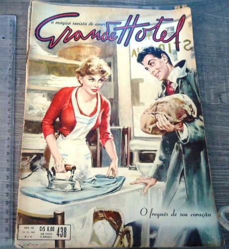 Grande Hotel Nº 438, A Mágica  Revista Do Amor, Ano 1955