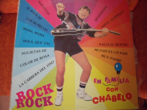 Lp Chabelo Rock En Familia,