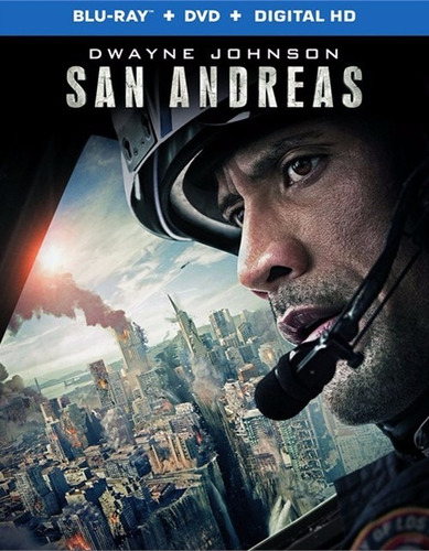 Blu-ray + Dvd San Andreas / Terremoto (2015)