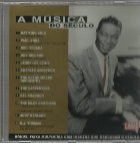 346 Mcd- Cd- A Música Do Século- Capa Nat King Cole- Vol 2