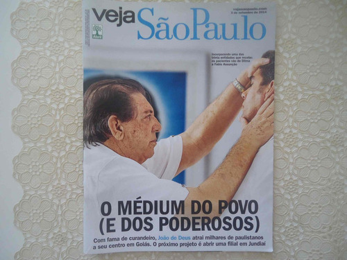 Veja São Paulo #03-set-2014 João De Deus, Curandeiro