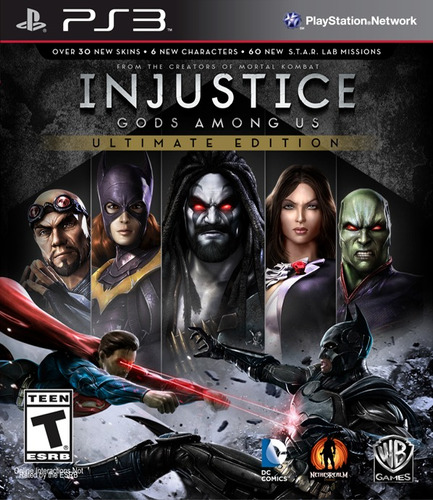 Injustice Gods Among Ultimate Edition Ps3 Nuevo Original