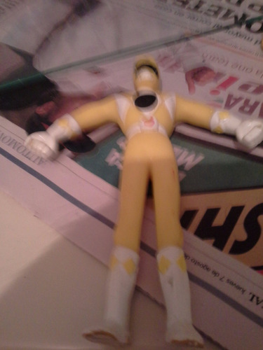4 Figuras De Power Rangers Alambre