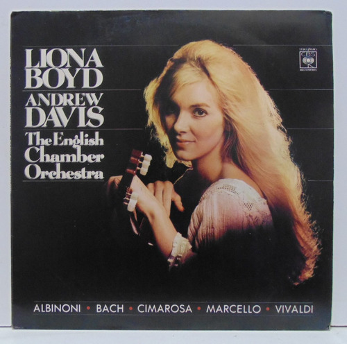 Lp Liona Boyd - Andrew Davis - The English Chamber Orchestra