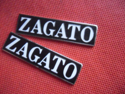 Escudo Zagato Abarth Fiat 600 800 850 Ferrari Insignia