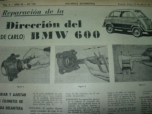 Clipping Mecanica Automoviles 2p Direccion Bmw 600 De Carlo