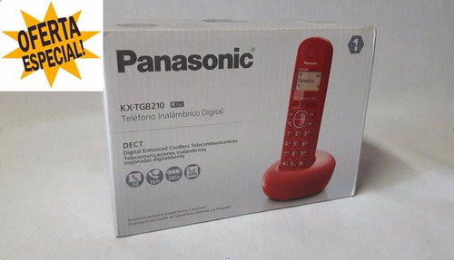Telefono Inalambrico Digital Panasonic Kx-tgb210 ¡sellado!