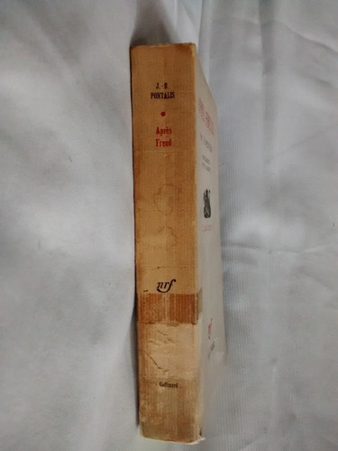 Imagen 3 de 6 de Apres Freud Par J. B. Pontalis. Gallimard En Frances