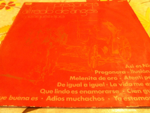 Alfredo De Angelis-pregonera-vinilo 