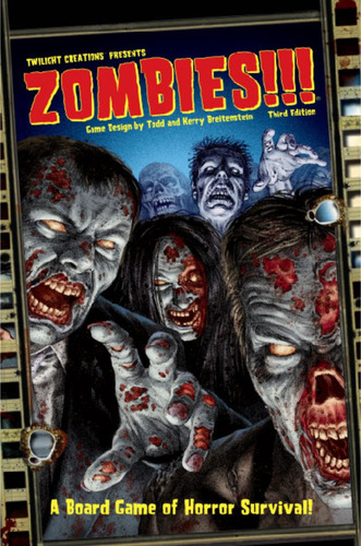 Zombies!!! 3rd Ed. Jogo De Tabuleiro Imp. Twilight Creations