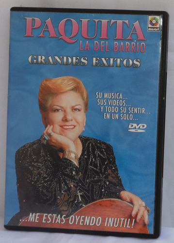 Paquita La Del Barrio Grandes Exitos Dvd Original