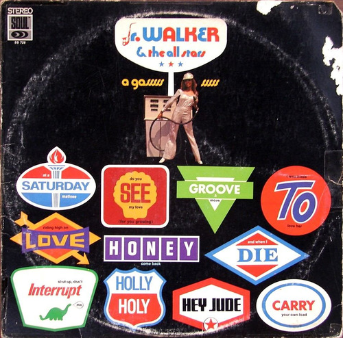 Jr.walker & The All Stars - A Gassss Lp Usa 1970 - Funk Soul