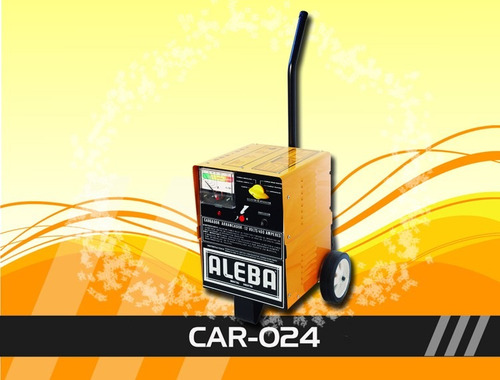 Imagen 2 de 5 de Cargador Arrancador 100-400 Amp 12v Carrito Aleba Car-024